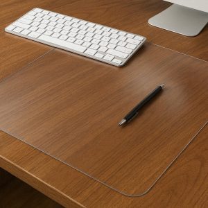 21 Clear Plastic Desk Protector Pad Transparent PVC Waterproof Writing Blotter for Wooden Tables